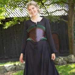 Epic Armoury Lederkorsett Margot, Grün -Angebote Wikinger Kleidung Store lederkorsett margot gruen 2