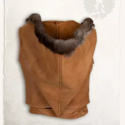 Mytholon Ledertop Jetta, Braun -Angebote Wikinger Kleidung Store ledertop jetta braun 3