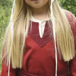 Mädchenkleid Birka, Rot -Angebote Wikinger Kleidung Store maedchenkleid birka rot 2