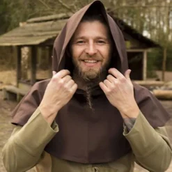 Epic Armoury Medieval Chaperon Walt, Braun 8 Epic Armoury Medieval Chaperon Walt, Braun -Angebote Wikinger Kleidung Store medieval chaperon walt braun 2