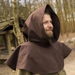 Epic Armoury Medieval Chaperon Walt, Braun