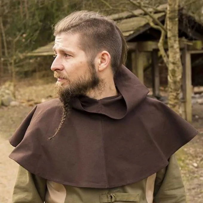 Epic Armoury Medieval Chaperon Walt, Braun 6 Epic Armoury Medieval Chaperon Walt, Braun – Bild 6