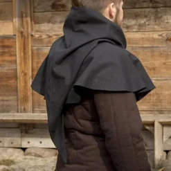 Epic Armoury Medieval Chaperon Walt, Schwarz 8 Epic Armoury Medieval Chaperon Walt, Schwarz -Angebote Wikinger Kleidung Store medieval chaperon walt schwarz 2