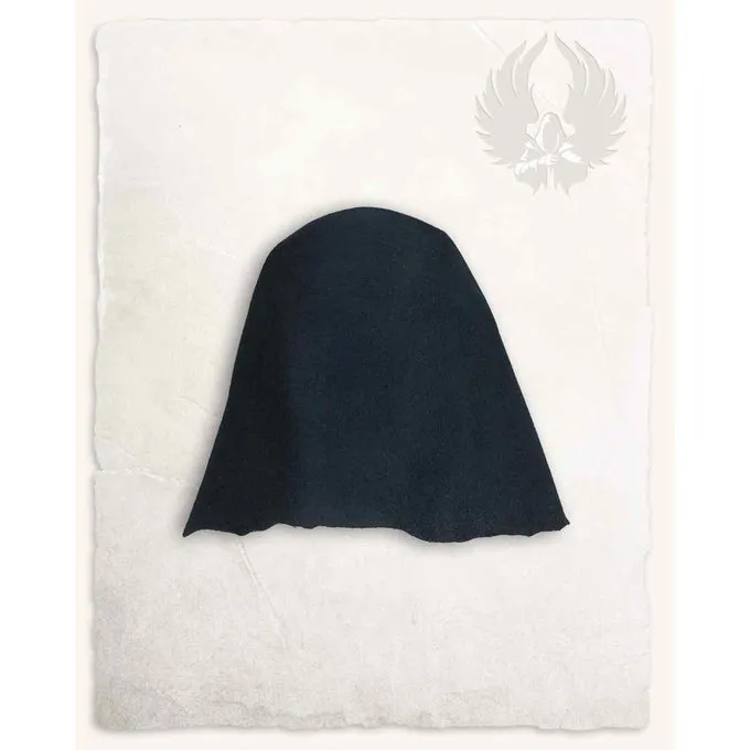 Mytholon Mittelalter Filzhut Bruno, Blau 2 Mytholon Mittelalter Filzhut Bruno, Blau – Bild 2