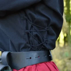 Mittelalterliche Bluse Aubrey, Schwarz 8 Mittelalterliche Bluse Aubrey, Schwarz -Angebote Wikinger Kleidung Store mittelalterliche bluse aubrey schwarz 3