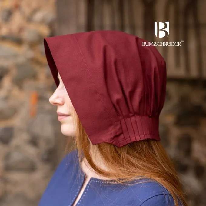 Burgschneider Mittelalterliche Cap Helga, Burgund 2 Burgschneider Mittelalterliche Cap Helga, Burgund – Bild 2