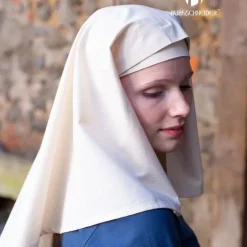 Burgschneider Mittelalterliche Damenhaube Castilla -Angebote Wikinger Kleidung Store mittelalterliche damenhaube castilla 2