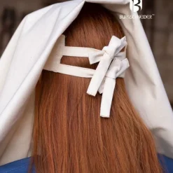 Burgschneider Mittelalterliche Damenhaube Castilla -Angebote Wikinger Kleidung Store mittelalterliche damenhaube castilla 3