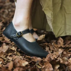 Epic Armoury Mittelalterliche Damenschuhe Astrid, Schwarz -Angebote Wikinger Kleidung Store mittelalterliche damenschuhe astrid schwarz 5