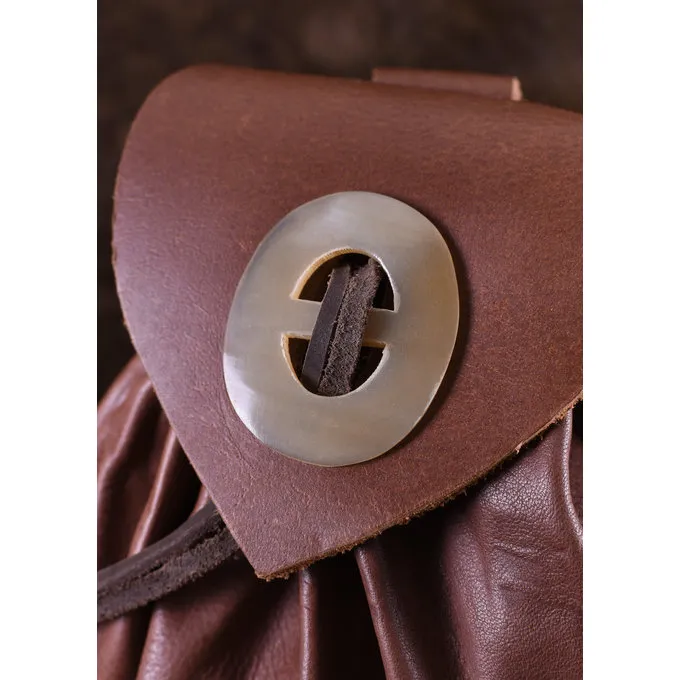 Ulfberth Mittelalterliche Geldbeutel Chester, Rotbraune 4 Ulfberth Mittelalterliche Geldbeutel Chester, Rotbraune – Bild 4