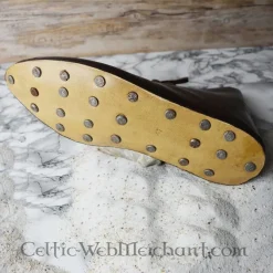 Ulfberth Mittelalterliche Knöchelhohe Schuhe Mit Schuhnägeln -Angebote Wikinger Kleidung Store mittelalterliche knoechelhohe schuhe mit schuhnaeg 2