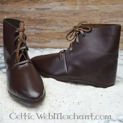 Ulfberth Mittelalterliche Knöchelhohe Schuhe Mit Schuhnägeln -Angebote Wikinger Kleidung Store mittelalterliche knoechelhohe schuhe mit schuhnaeg 3