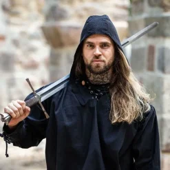 Leonardo Carbone Mittelalterliche Mütze, Schwarz 5 Leonardo Carbone Mittelalterliche Mütze, Schwarz -Angebote Wikinger Kleidung Store mittelalterliche muetze schwarz 2