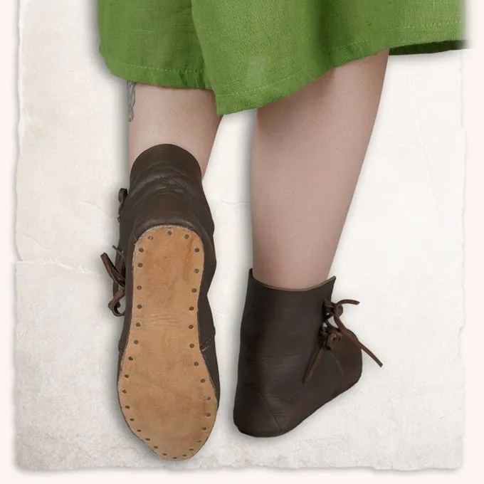 Mytholon Mittelalterliche Stiefeletten Heinrich Schwarz 4 Mytholon Mittelalterliche Stiefeletten Heinrich Schwarz – Bild 4