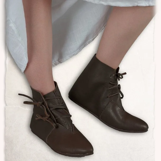 Mytholon Mittelalterliche Stiefeletten Heinrich Schwarz 1 Mytholon Mittelalterliche Stiefeletten Heinrich Schwarz