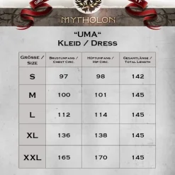 Mytholon Mittelalterliche Surcot-UMA, Rot -Angebote Wikinger Kleidung Store mittelalterliche surcot uma rot 2