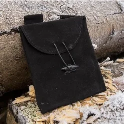 Epic Armoury Mittelalterliche Tasche Merek, Schwarz -Angebote Wikinger Kleidung Store mittelalterliche tasche merek schwarz 3