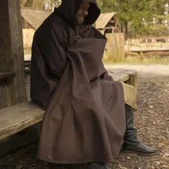 Epic Armoury Mittelalterlicher Mantel Terrowin, Braun 11 Epic Armoury Mittelalterlicher Mantel Terrowin, Braun -Angebote Wikinger Kleidung Store mittelalterlicher mantel terrowin braun 5