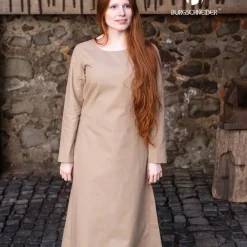 Burgschneider Mittelalterliches Kleid Freya (roh) -Angebote Wikinger Kleidung Store mittelalterliches kleid freya roh 3