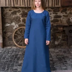 Burgschneider Mittelalterliches Kleid Freya (tiefblau)