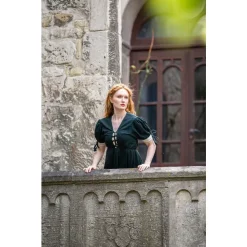 Leonardo Carbone Mittelalterliches Sommerkleid Denise, Grüne Nature -Angebote Wikinger Kleidung Store mittelalterliches sommerkleid denise gruene nature 2