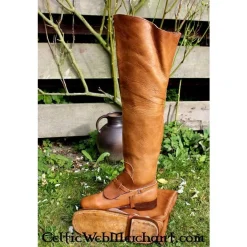 Marshal Historical Musketier Stiefel -Angebote Wikinger Kleidung Store musketier stiefel 4