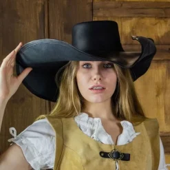 Rawblade Musketierhut Diego, Schwarz 8 Rawblade Musketierhut Diego, Schwarz -Angebote Wikinger Kleidung Store musketierhut diego schwarz 2