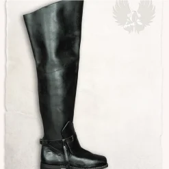 Mytholon Musketierstiefel Porthos Schwarz