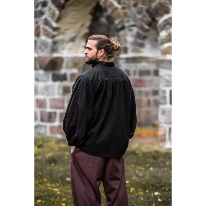 Leonardo Carbone Pavia Shirt, Schwarz-braun 6 Leonardo Carbone Pavia Shirt, Schwarz-braun – Bild 6