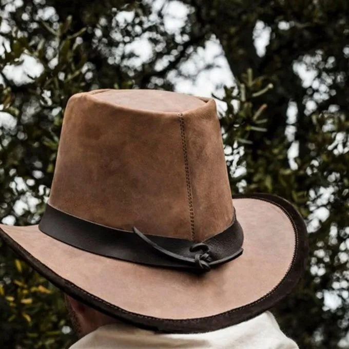 Rawblade Pilgerhut, Verwittert Braun 2 Rawblade Pilgerhut, Verwittert Braun – Bild 2