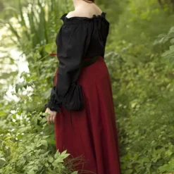 Epic Armoury Piraten-Bluse Reid, Schwarz -Angebote Wikinger Kleidung Store piraten bluse reid schwarz 5