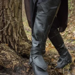 Epic Armoury Piraten-Gamaschen, Schwarz 7 Epic Armoury Piraten-Gamaschen, Schwarz -Angebote Wikinger Kleidung Store piraten gamaschen schwarz 2