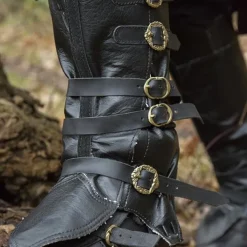 Epic Armoury Piraten-Gamaschen, Schwarz 8 Epic Armoury Piraten-Gamaschen, Schwarz -Angebote Wikinger Kleidung Store piraten gamaschen schwarz 3