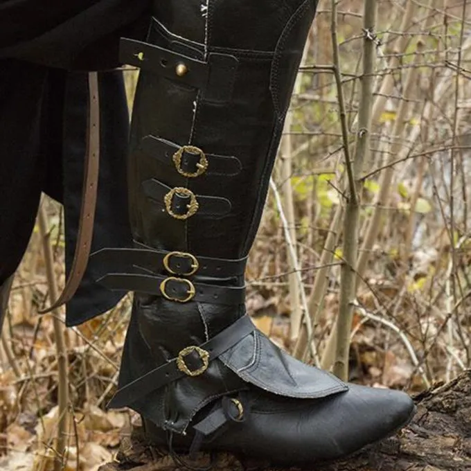 Epic Armoury Piraten-Gamaschen, Schwarz 1 Epic Armoury Piraten-Gamaschen, Schwarz