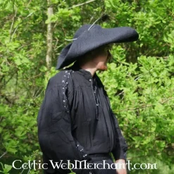 Leonardo Carbone Piratenhemd Mit Schnürung, Weiß -Angebote Wikinger Kleidung Store piratenhemd mit schnuerung weiss 4