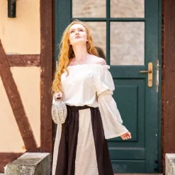 Leonardo Carbone Renaissance Bluse, Creme -Angebote Wikinger Kleidung Store renaissance bluse creme 3