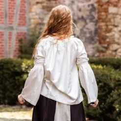 Leonardo Carbone Renaissance Bluse, Creme -Angebote Wikinger Kleidung Store renaissance bluse creme 4