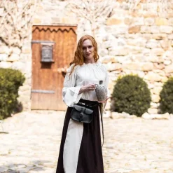 Leonardo Carbone Renaissance Bluse, Creme -Angebote Wikinger Kleidung Store renaissance bluse creme 5