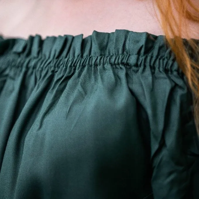 Leonardo Carbone Renaissance Bluse, Grün 2 Leonardo Carbone Renaissance Bluse, Grün – Bild 2