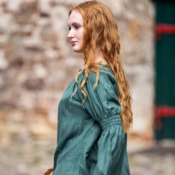 Leonardo Carbone Renaissance Bluse, Grün 11 Leonardo Carbone Renaissance Bluse, Grün -Angebote Wikinger Kleidung Store renaissance bluse gruen 5