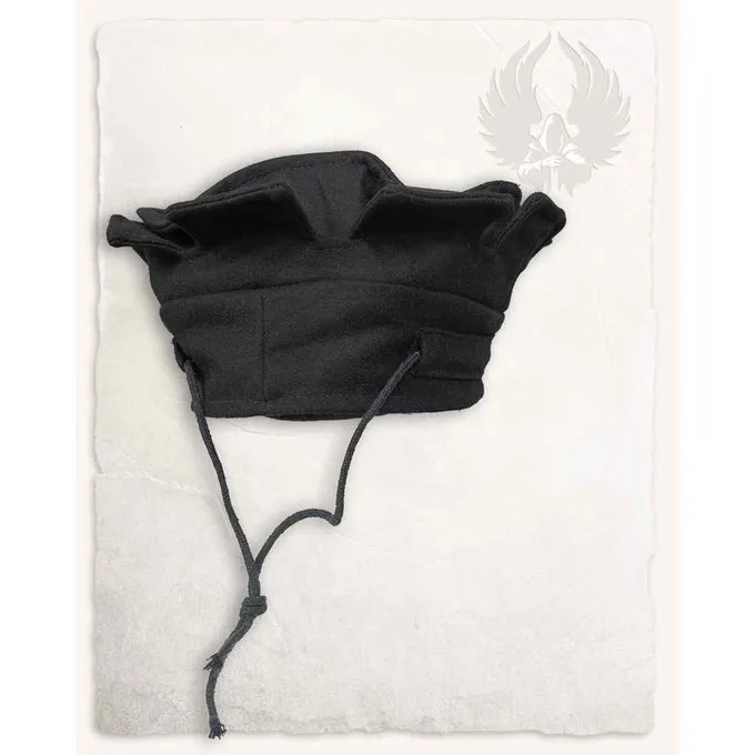 Mytholon Renaissance -Hut Lorenz, Schwarz 3 Mytholon Renaissance -Hut Lorenz, Schwarz – Bild 3