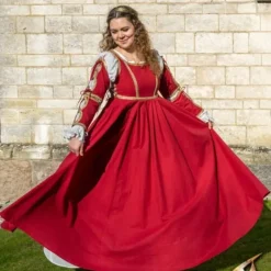 Epic Armoury Renaissance -Kleid Lucrezia, Rot