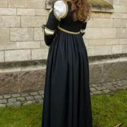 Epic Armoury Renaissance -Kleid Lucrezia, Schwarz -Angebote Wikinger Kleidung Store renaissance kleid lucrezia schwarz 4