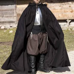 Epic Armoury RFB Umhang Arthur, Schwarz -Angebote Wikinger Kleidung Store rfb umhang arthur schwarz 3