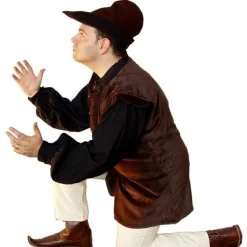 Leonardo Carbone Robin Hood, Leder, Schwarz 7 Leonardo Carbone Robin Hood, Leder, Schwarz -Angebote Wikinger Kleidung Store robin hood leder schwarz 3