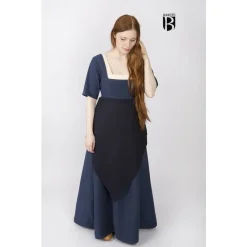 Burgschneider Schort Bertrude Blauw -Angebote Wikinger Kleidung Store schort bertrude blauw 5