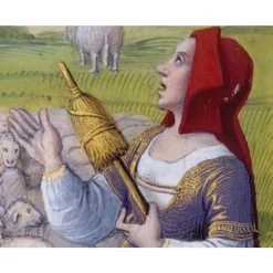 Burgschneider Schürze Bertrude Braun -Angebote Wikinger Kleidung Store schuerze bertrude braun 2