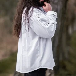 Leonardo Carbone Shirt Mit Schnüren -Angebote Wikinger Kleidung Store shirt mit schnueren 3