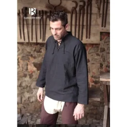 Burgschneider Shirt Tristan, Schwarz