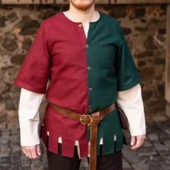 Burgschneider Surcoat Aleran, Rechte Seite, Rot